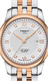  Shop Authentic Tissot Le Locle Lady Automatic Diamonds Silver Dial Two Tone Steel Strap Watch For Women - T006.207.22.036.00 - Luxxuri