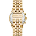  Shop Authentic Michael Kors Hutton Chronograph Gold Dial Gold Steel Strap Watch For Men - MK8953 - Luxxuri