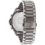  Shop Authentic Tommy Hilfiger Larson Chronograph Grey Dial Silver Steel Strap Watch For Men - 1791918 - Luxxuri