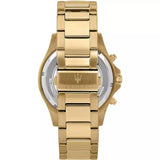  Shop Authentic Maserati SFIDA Analog Blue Dial Gold Stainless Steel Watch For Men - R8873640008 - Luxxuri