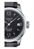  Shop Authentic Tissot Le Locle Automatic Leather Strap Watch For Women - T41.123.57 - Luxxuri
