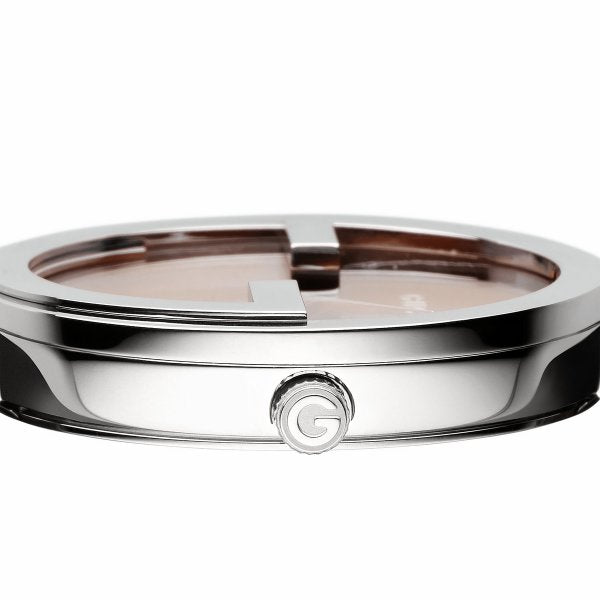  Shop Authentic Gucci Interlocking G Quartz Orange Dial Orange Leather Strap Watch For Women - YA133316 - Luxxuri