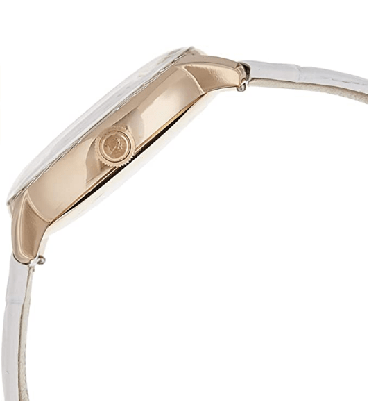  Shop Authentic Swarovski Crystalline Hours Quartz Grey Dial Black Leather Strap Watch for Women - 5344635 - Luxxuri