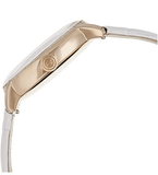  Shop Authentic Swarovski Crystalline Hours Quartz Grey Dial Black Leather Strap Watch for Women - 5344635 - Luxxuri