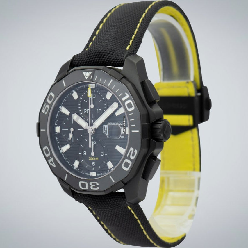 Tag Heuer Aquaracer PVD Black Dial Watch for Men - CAY218A.FC6361