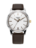  Shop Authentic Tissot T Classic Dream White Dial Brown Leather Strap Watch for Men - T033.410.26.011.01 - Luxxuri