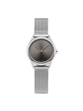  Shop Authentic Calvin Klein Minimal Grey Dial Silver Mesh Bracelet Watch for Women - K3M231Y3 - Luxxuri