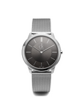  Shop Authentic Calvin Klein Minimal Grey Dial Silver Mesh Bracelet Watch for Men - K3M22124 - Luxxuri