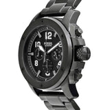  Shop Authentic Fossil Machine Chronograph Black Dial Black Steel Strap Watch for Men - FS4927 - Luxxuri