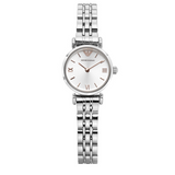  Shop Authentic Emporio Armani Gianni T Bar Quartz Silver Dial Silver Steel Strap Watch For Women - AR1935 - Luxxuri