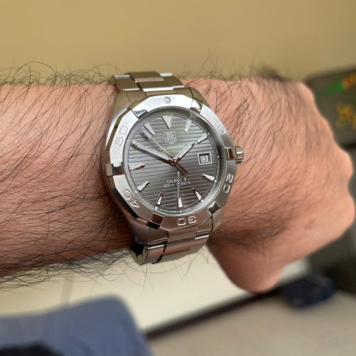 Tag Heuer Aquaracer Anthracite Dial Watch for Men - WAY2113.BA0928