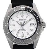  Shop Authentic Seiko Shogun Prospex Titanium Divers Automatic White Dial Black Rubber Strap Watch For Men - SPB191J1 - Luxxuri