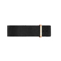  Shop Authentic Daniel Wellington Classic Cornwall Black Dial Black NATO Strap Watch For Women - DW00100150 - Luxxuri