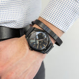  Shop Authentic Armani Exchange Nico Analog Black Dial Black Steel Strap Watch For Men - AX7102 - Luxxuri