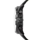  Shop Authentic Diesel Mega Chief Black Dial Black Leather Strap Watch For Men - DZ4323 - Luxxuri