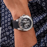  Shop Authentic Guess Trophy Multifunction Black Dial Black Rubber Strap Watch for Men - GW0333G1 - Luxxuri