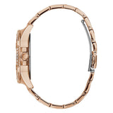  Shop Authentic Guess Frontier Diamonds Rose Gold Dial Rose Gold Steel Strap Watch For Women - W1156L3 - Luxxuri