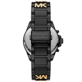  Shop Authentic Michael Kors Wren Chronograph Black Dial Two Tone Steel Strap Watch for Women - MK6978 - Luxxuri