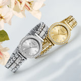  Shop Authentic Guess Gala Diamonds Gold Dial Gold Steel Strap Watch for Women - GW0401L2 - Luxxuri