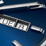 Shop Authentic Tag Heuer Carrera Day Date Blue Dial Blue Leather Strap Watch for Men - WBN2012.FC6502 - Luxxuri
