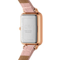  Shop Authentic Daniel Wellington Quadro Pressed Mother of Pearl Pink Dial Pink Leather Strap Watch For Women - DW00100508 - Luxxuri