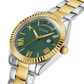  Shop Authentic Guess Luna Quartz Green Dial Two Tone Steel Strap Watch For Women - GW0308L5 - Luxxuri