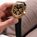  Shop Authentic Guess Empire Chronograph Quartz Black Dial Black Silicon Strap Watch For Men - GW0583G2 - Luxxuri