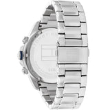  Shop Authentic Tommy Hilfiger Lars Chronograph Blue Dial Silver Steel Strap Watch For Men - 1792059 - Luxxuri