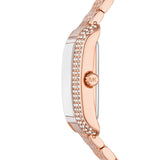  Shop Authentic Michael Kors Emery Three-Hand White Dial Rose Gold Steel Strap Watch for Women - MK4743 - Luxxuri
