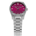  Shop Authentic Michael Kors Lexington Three-Hand Pink Dial Silver Steel Strap Watch For Women - MK7443 - Luxxuri