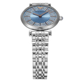  Shop Authentic Emporio Armani Gianni T-Bar Quartz Blue Dial Silver Steel Strap Watch For Women - AR11594 - Luxxuri