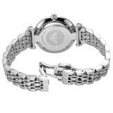  Shop Authentic Emporio Armani Gianni T-Bar Quartz Blue Dial Silver Steel Strap Watch For Women - AR11594 - Luxxuri