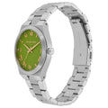  Shop Authentic Michael Kors Lennox Three-Hand Green Dial Silver Steel Strap Watch for Women - MK7463 - Luxxuri