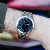  Shop Authentic Armani Exchange Nico Analog Black Dial Silver Steel Strap Watch For Men - AX2320 - Luxxuri