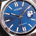  Shop Authentic Citizen Tsuyosa Automatic Blue Dial Silver Steel Strap Watch For Men - NJ0150-81L - Luxxuri