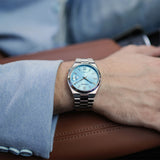  Shop Authentic Citizen Tsuyosa Automatic Turquoise Dial Silver Steel Strap Watch For Men - NJ0151-88M - Luxxuri