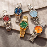  Shop Authentic Citizen Tsuyosa Automatic Blue Dial Silver Steel Strap Watch For Men - NJ0150-81L - Luxxuri