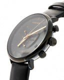  Shop Authentic Calvin Klein High Noon Black Dial Black Leather Strap Watch for Men - K8M274CB - Luxxuri