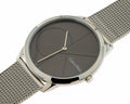  Shop Authentic Calvin Klein Minimal Black Dial Silver Mesh Bracelet Watch for Men - K3M21123 - Luxxuri