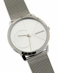  Shop Authentic Calvin Klein Minimal Silver Dial Silver Mesh Bracelet Watch for Men - K3M2112Z - Luxxuri
