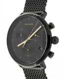  Shop Authentic Calvin Klein High Noon Black Dial Black Mesh Bracelet Watch for Women - K8M27421 - Luxxuri