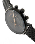  Shop Authentic Calvin Klein High Noon Black Dial Black Mesh Bracelet Watch for Women - K8M27421 - Luxxuri