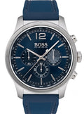  Shop Authentic Hugo Boss Professional Chronograph Blue Dial Blue Silicone Strap Watch for Men - 1513526 - Luxxuri