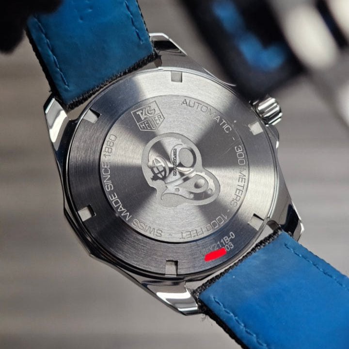  Shop Authentic Tag Heuer Aquaracer Blue Dial Watch for Men - WAY211B.FC6363 - Luxxuri