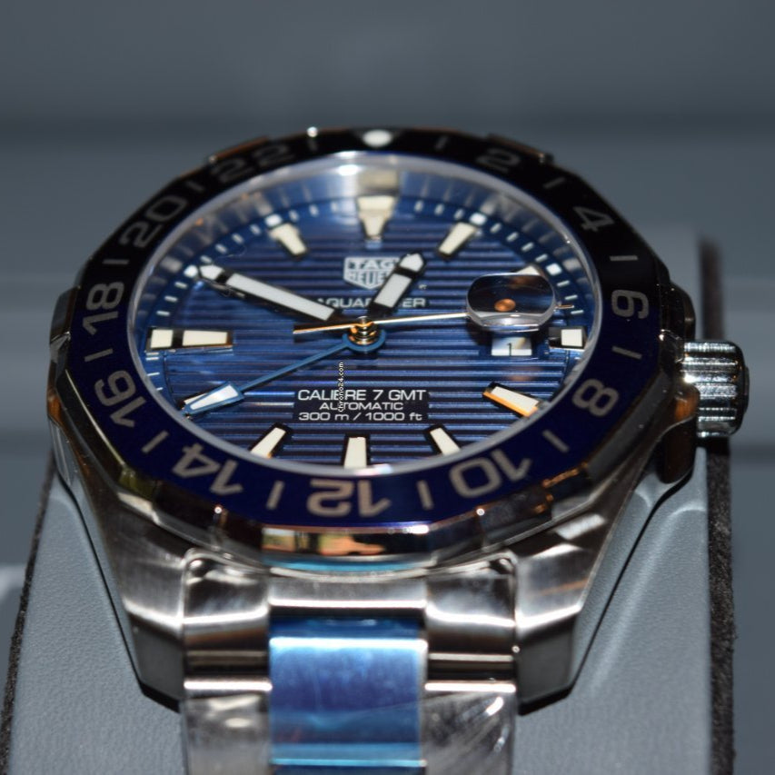  Shop Authentic Tag Heuer Aquaracer Blue Dial Watch for Men - WAY201T.BA0927 - Luxxuri