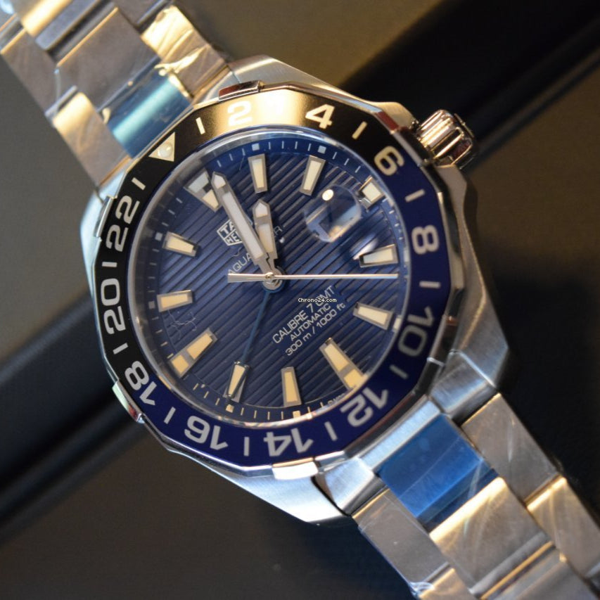  Shop Authentic Tag Heuer Aquaracer Blue Dial Watch for Men - WAY201T.BA0927 - Luxxuri
