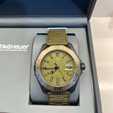  Shop Authentic Tag Heuer Aquaracer Automatic Green Dial Khakhi Green Nylon Strap Watch for Men - WAY208E.FC8222 - Luxxuri