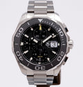  Shop Authentic Tag Heuer Aquaracer Black Dial Watch for Men - CAY211A.BA0927 - Luxxuri