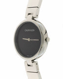 Shop Authentic Calvin Klein Authentic Black Dial Silver Steel Strap Watch for Women - K8G23141 - Luxxuri
