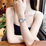  Shop Authentic Gucci G Timeless Diamonds Mother of Pearl Dial Silver Steel Strap Watch For Women - YA126510 - Luxxuri